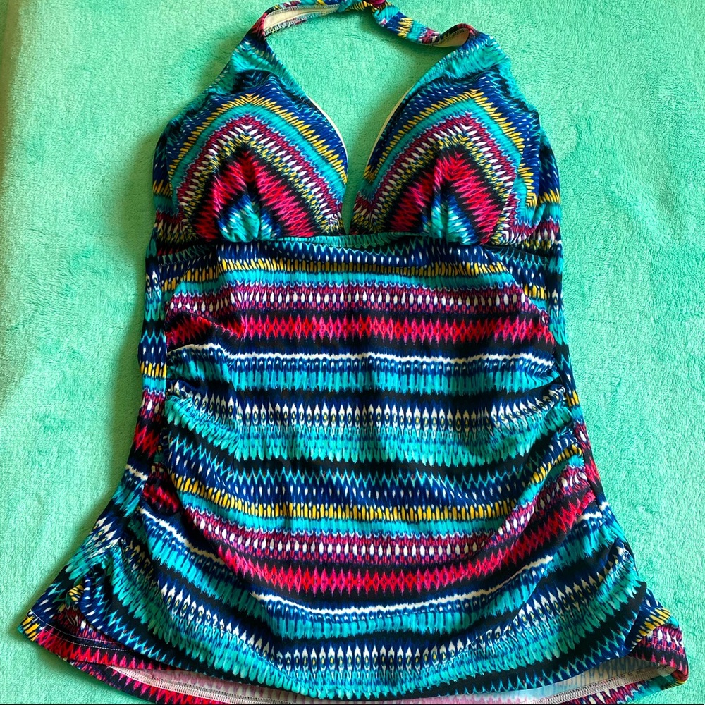 Tankini top from Popina. Size 12.